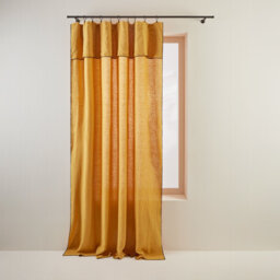Carlina Linen Curtain Single Panel