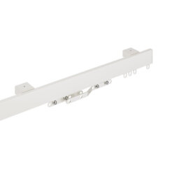 Bridgeview Cordless Aluminium Curtain Track White