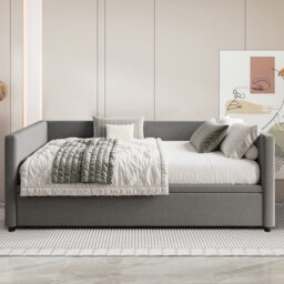 Amalio Upholstered Daybed with Trundle