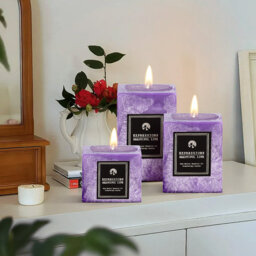 Plant / Floral Scented Pillar Candle