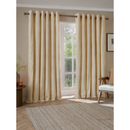 Hebden Cotton Blend Room Darkening Curtain Panel Pair
