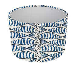 Cotton Drum Lamp Shade ( Screw On )