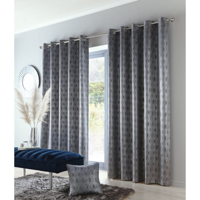 Spiller Room Darkening Curtain Pair