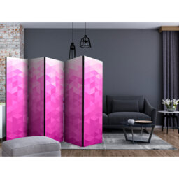 Room Divider - Pink Pixel II [Room Dividers]