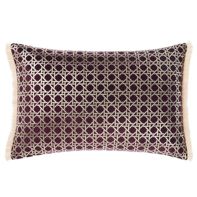 Taira Geometric Multicolour Rectangular Cushion