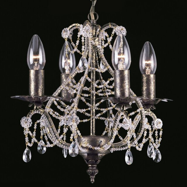 Francine 4 - Light Candle Style Chandelier