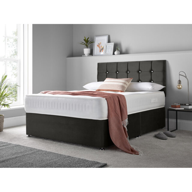 Casiodoro Upholstered Bed with Mattress