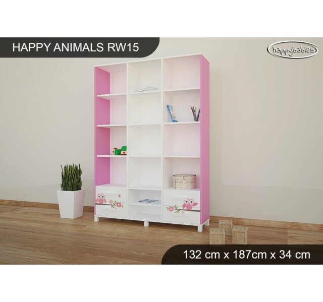 187cm H X 132cm W Kids Bookcase