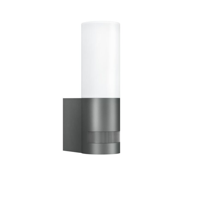 LED Outdoor Wall Light L 605 S Anthracite Opal Glass Motion Sensor Softlight Start