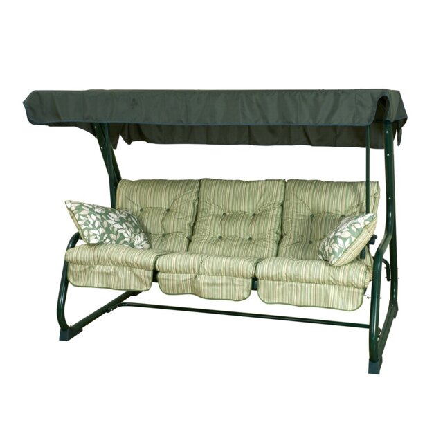 Arida 3 Person Porch Swing with Canopy
