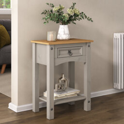 Gouglersville 53cm Solid Wood Console Table