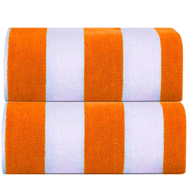 100% Cotton Bath Towels - Set of 2