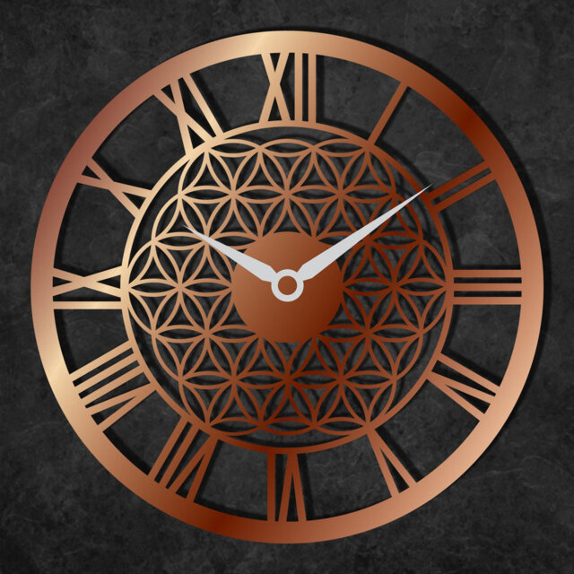 Veneto Metal Wall Clock