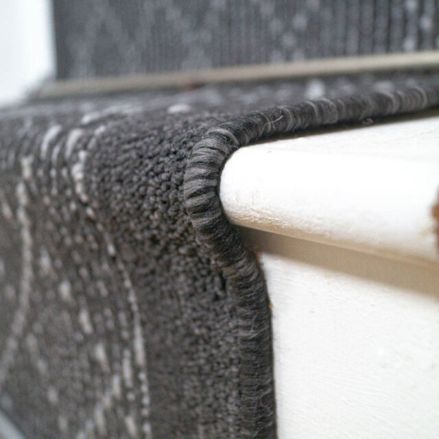 Boulevard Black Stair Runner – Hardwearing, Non-Slip & Durable Carpet for Stairs & Staircases, Multiple Lengths