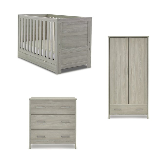 Nika Mini Cot Bed Nursery Furniture Set & Underdrawer