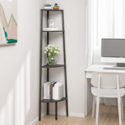 Cassopolis 150cm H x 45.5cm W Corner Bookcase
