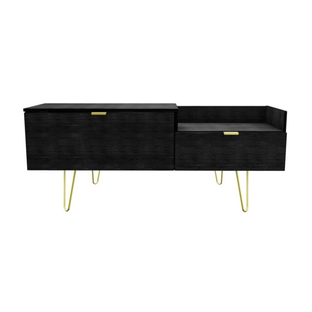 "Fully Assembled Myakka TV Stand for TVs up to 55"""