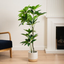 125cm Faux Umbrella (Schefflera) Tree