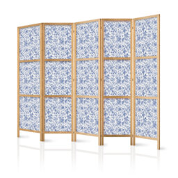 171cm H Solid Wood Folding Room Divider