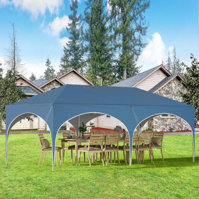 Breyawna 5.83 x 2.93m Metal Party Tent