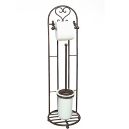 Free-Standing Toilet Brush Set