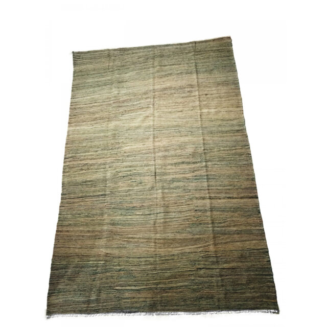 Aaronsburg Cordoba Handmade Kilim Wool Green/Beige Rug
