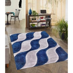3D Luxury Shaggy Area Rug Geometric Pattern High Pile Soft Plush Rug Perfect For Living Room Bedroom Small Door Mats Floor Mats