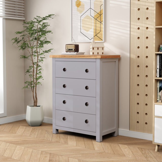 Millsaps 70cm W 4 - Drawer Chest of Drawers