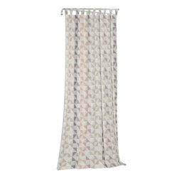 Berlare Cotton/Polyester Room Darkening Tab Top Curtain Panel