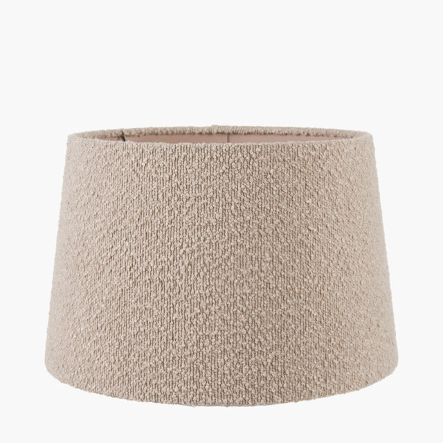Round Boucle Lamp Shade (Uno)