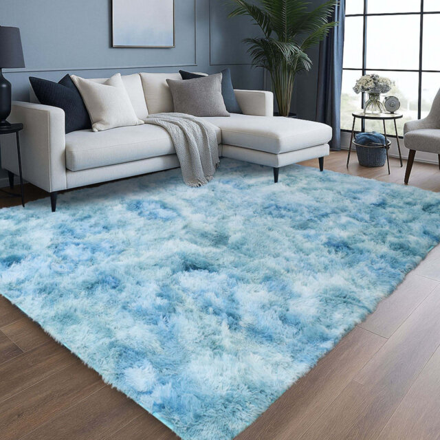 Soft Shaggy Area Rug â Plush High Pile Floor Rug For Living Room, Bedroom & Lounge
