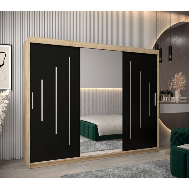 Arryonna 2 Door Manufactured Wood Wardrobe