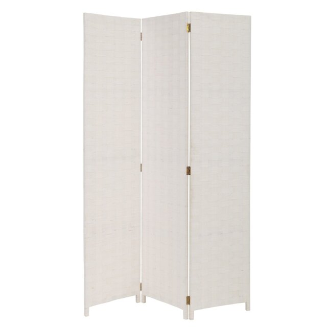 Southwest Orange Screen 3 Panel Room Divider