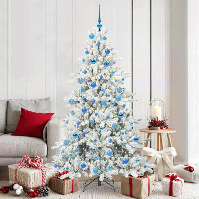 Artificial Hinged Christmas Tree with 300 LEDs