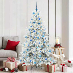 Artificial Hinged Christmas Tree with 300 LEDs