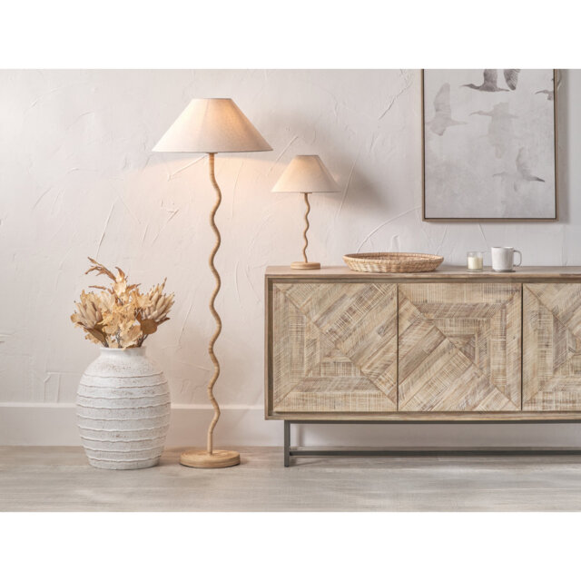 Bohall Wicker/Rattan Lamp Base Lamp