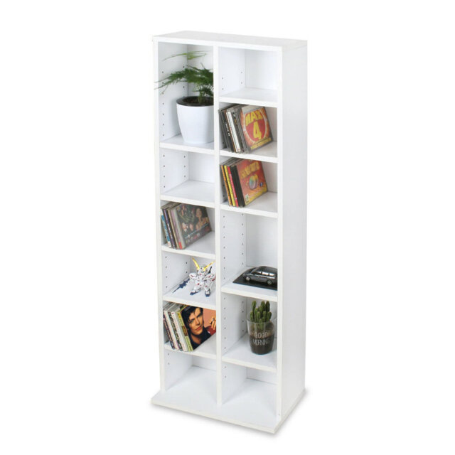 113.8cm H x 38.6cm W Cube Bookcase