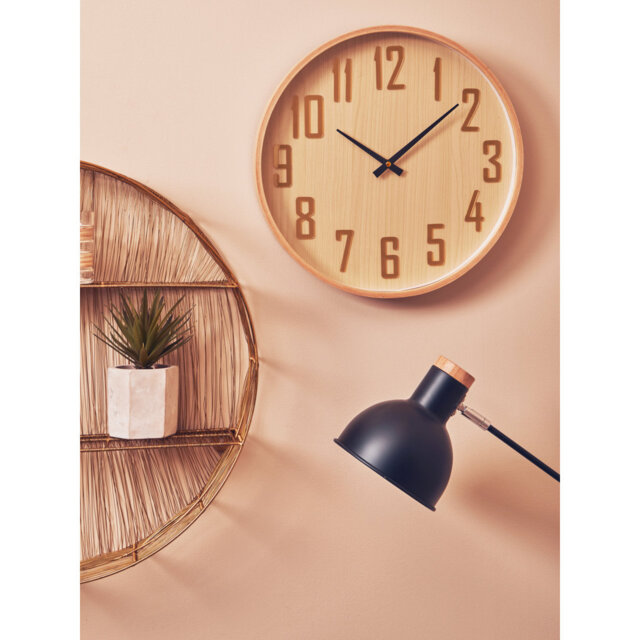 Amatrudo Wood Wall Clock