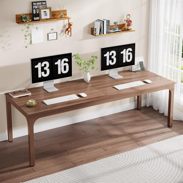 200cm W Metal Base Computer Desk