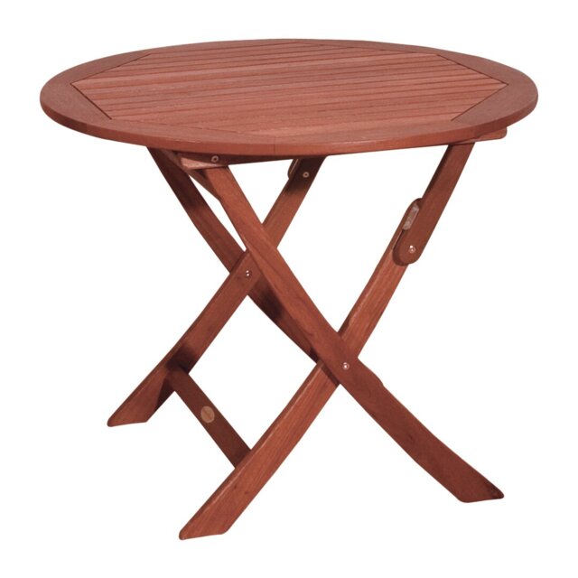 Kilkenny Round Wood Folding Outdoor Bistro Table , cm W cm D