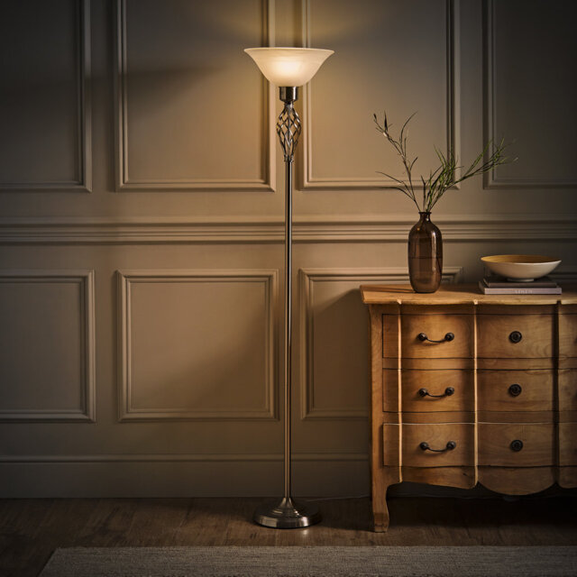 Axelrod 176cm Uplighter Floor Lamp