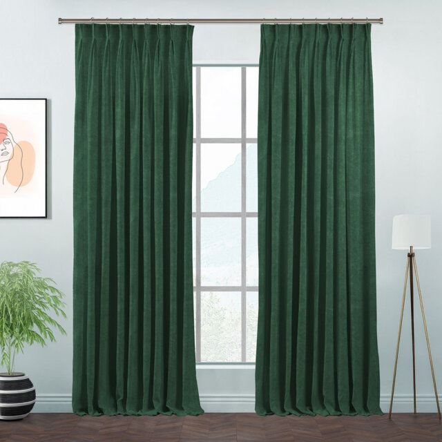 Room Darkening Single Curtain Panel
