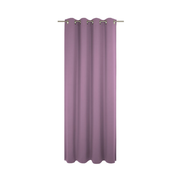 Newbury 67% Polyester And 33% Cotton Room Darkening Single Curtain Panel