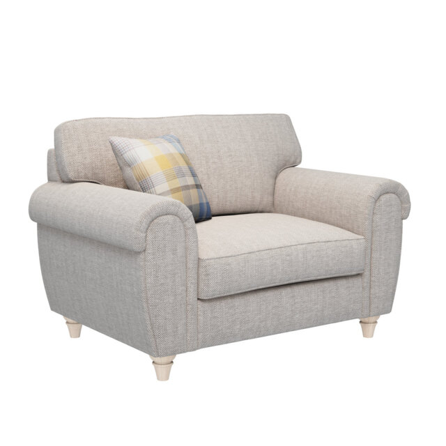 Vivo 122cm Wide Tufted Club Chair
