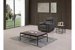 Anncey Genuine Leather Electric Power Recliner Armchair