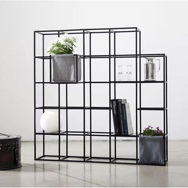 IPot 103.5cm H x 103.5cm W Steel Standard Bookcase