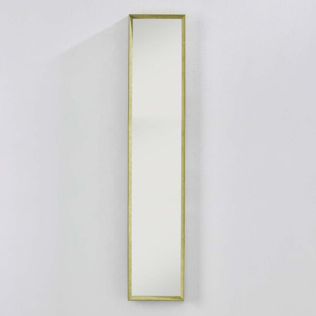 Nakira Solid Wood Rectangle Wall Mirror