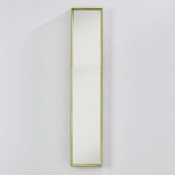 Nakira Solid Wood Rectangle Wall Mirror