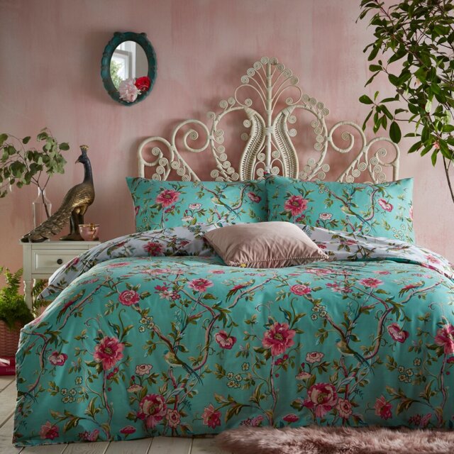 Floral Duvet Cover Set with Pillowcases Included