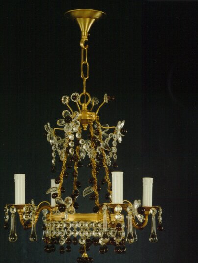 Delozier 9 - Light Candle Style Chandelier